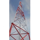 Tubo do pé da torre de comunicação móvel 3 dos 10m do telefone celular