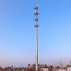 Uma comunicação 35M Steel Monopole Tower do telefone celular