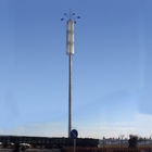 torre de aço Monopole de 45M G/M para a tevê da transmissão