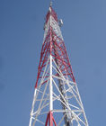 4 torre de aço do ângulo de uma comunicação da micro-ondas 5G dos pés