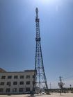 Ângulo da antena do MW de uma comunicação pés de aço da torre 3 do autossuficiente