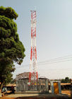 Três e quatro torre móvel equipada com pernas do telefone celular do HDG CDMA