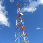 15meter galvanizou a torre de aço do ângulo da telecomunicação CDMA