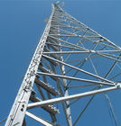 Dobre torre de antena de uma comunicação de aço das telecomunicações da G/M a autossuficiente