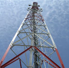 Estrutura 3 equipada com pernas torre de aço do ângulo do Hdg de 60 telecomunicações do grau