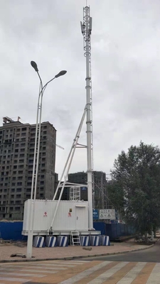 Torre de Comunicação de Implantação Rápida com Sala de Máquinas Fácil Instalação