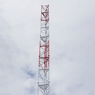 Torre de comunicação de aço angular de 3 pés autossuficiente