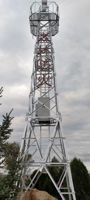 Monitoração das torres de Forest Fire Observation Galvanized Steel quatro pés