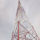 3 a torre de aço da telecomunicação angular do pé do pé 4 galvanizou Sst 49m