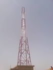 O mergulho quente da torre móvel da telecomunicação de Rdu 80m galvanizou o aço