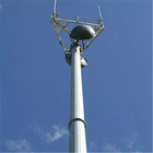 A luva de aço Monopole do deslizamento da telecomunicação de Wifi da torre da antena afilou 80ft G/M