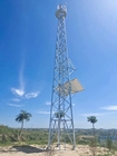 Torre de comunicação móvel da construção de aço do ângulo micro-ondas de 20m - de 100m