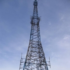 Torre de mastro de antena tubular galvanizada por imersão a quente 3 pernas