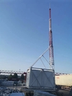 Torre de comunicação reutilizável para implantação rápida Instalação conveniente
