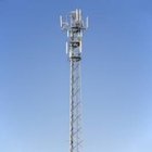 3 angulares torre de antena de aço galvanizada equipada com pernas 10-80m da tevê de uma comunicação