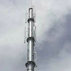 Torre de aço Monopole afilada octogonal do ISO 9001 40m