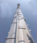 Autossuficiente torre de aço 50m Monopole artificial