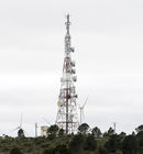 4 torre de aço do ângulo dos pés 30m/S Q235 para a telecomunicação