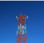 4 torre de aço do ângulo dos pés 30m/S Q235 para a telecomunicação