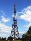 Torre móvel de aço da telecomunicação da antena 5g do ângulo