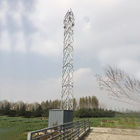 Torre de aço galvanizada 3 pés da telecomunicação