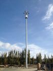 antena de aço da torre do telefone celular Q235 da telecomunicação