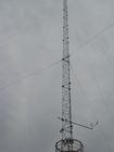 Torre de antena de aço angular da G/M dos pés redondos da cara 3
