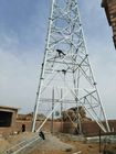 Torre de antena do aço 40m do ângulo autossuficiente
