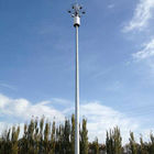 Torre de aço Monopole da G/M da proteção de relâmpago de uma comunicação do sinal