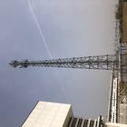Torre móvel de aço Monopole galvanizada da pilha de uma comunicação CDMA