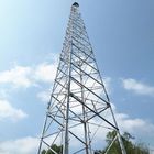 Autossuficiente 4g 80m galvanizou a estação base sem fio celular da antena de Lte da torre de aço