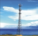 Rádio do Ft Astm do aço 100 do ângulo e transmissão do sinal de comunicação da torre da televisão