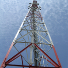 Radar de aço das telecomunicações do autossuficiente ângulo móvel equipado com pernas do Bts da torre da G/M 4