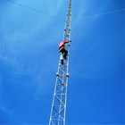 Torre da estrutura de uma comunicação 80m Guyed das telecomunicações