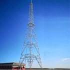 transmissão equipada com pernas Q235 da estrutura da torre de 15m G/M 4