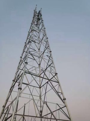Torre de antena da posição do auto do aço 40m do ângulo do OEM